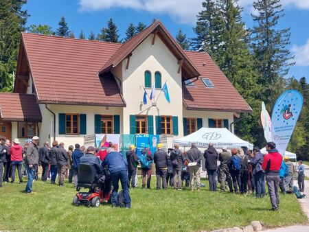 50. obletnica Evropske pešpoti E 6 na Mašunu